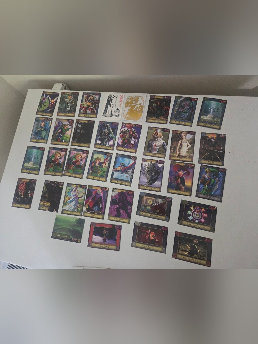 Lot Of 35 Legend Of Zelda Enterplay 2016 Cards featuring Link